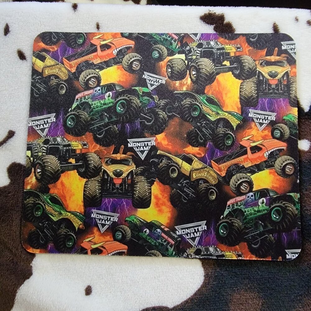 Monster Trucks Computer Mouse Pad - Picture 3 of 6
